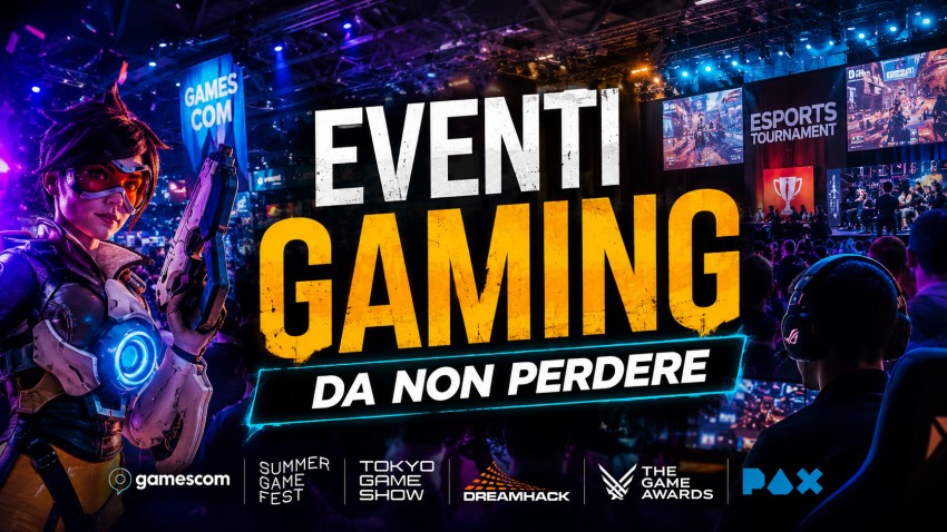 I prossimi 20 eventi dedicati ai videogiochi da non perdere