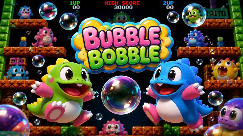Bubble Bobble festeggia 40 anni con Sugar Dungeons Boosted