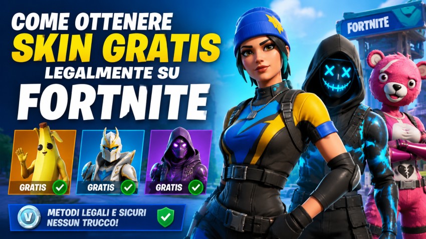 Fortnite: Come ottenere skin gratis legalmente su Fortnite
