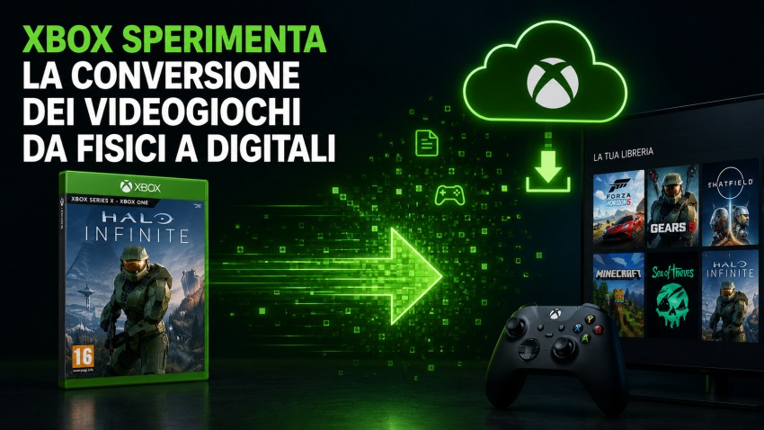 Xbox: videogiochi da fisici a digitali